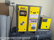 Винтовой компрессор "Comprag" АRD-07-500/8 с осушителем для ООО "Энергосберегающие технологии"