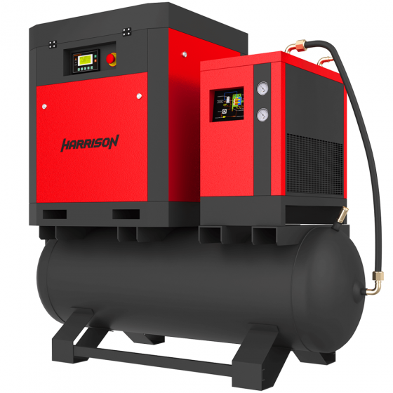Винтовой компрессор с ременным приводом Harrison HRS-942300TD5 - 8 бар (IP54)