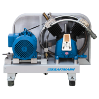 Компрессор поршневой дожимной (бустер) KRAFTMANN 3-42-74 (2590 л мин)