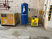 Винтовой компрессор "Berg" ВК-22Р для ООО "Абилон"