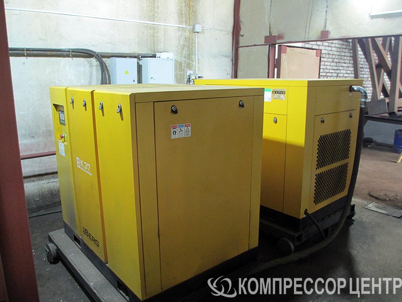 Проект - Второй винтовой компрессор Berg ВК-37/8 для ЗАО 
