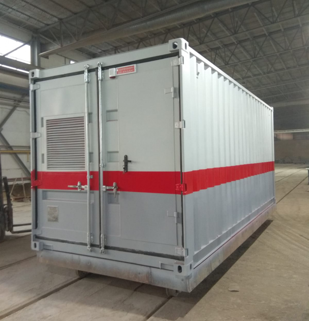 Проект - Модульная компрессорная станция для ООО Заринская Вагоноремонтная Компания