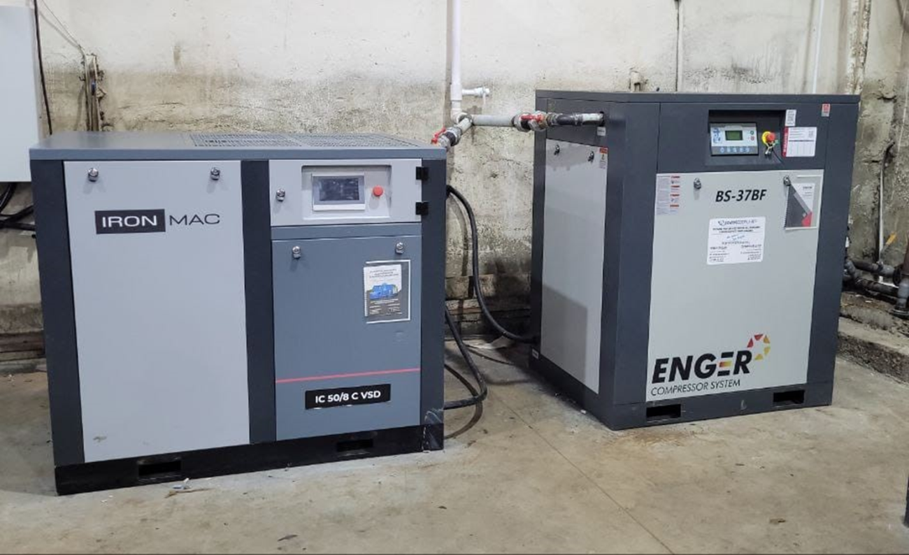 Проект - Винтовой компрессор Enger BS-37BF 8 для ООО СИБАРМ Проект - Винтовой компрессор Enger BS-37BF 8 для ООО СИБАРМ